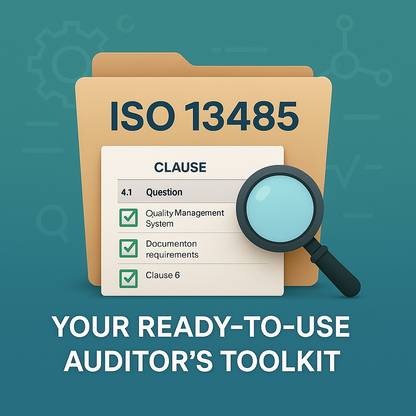 ISO 13485 Auditor Question Bank (Excel + Word)