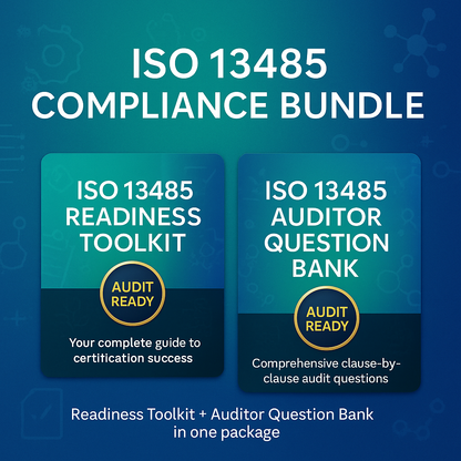 Complete Pack - ISO 13485:2016 Audit Bundle